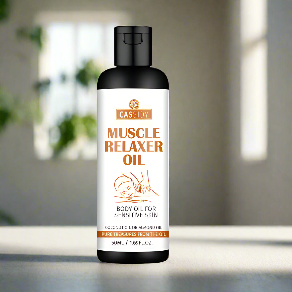 CASSIDY Muscle Relaxer Body Oil Coconut And Almond Extract (50ML)